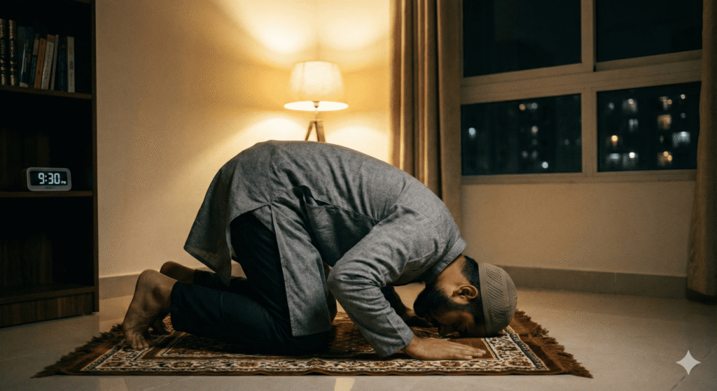 Isha Ki Namaz Ka Tariqa