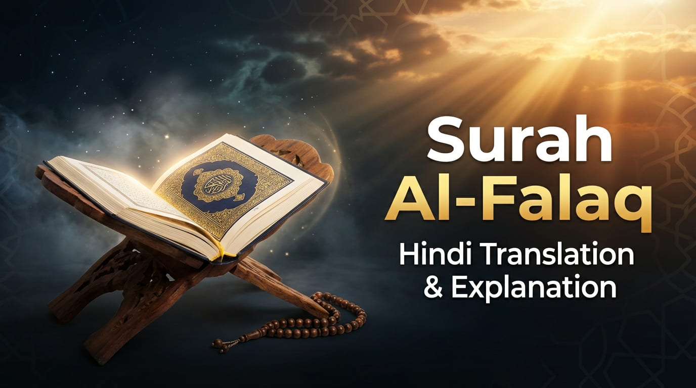 Surah Al-Falaq In Hindi Translation
