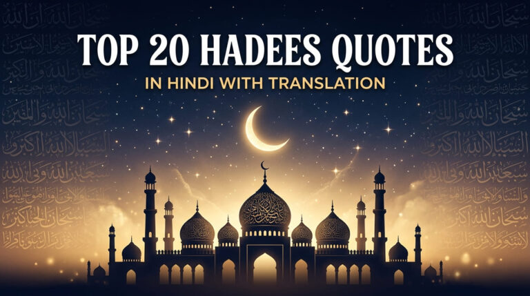 Top 20 Hadees Quotes In Hindi With Translation